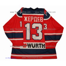 CSKA Moscow Red Army 2004-05 Russian Hockey Jersey Nikolai Zherdev Dark