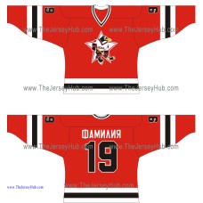 Red Army CSKA Moscow Penguins 1999-00 Russian Hockey Jersey Dark