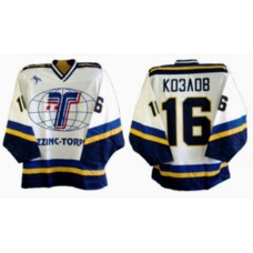 Kazzinc Torpedo 2003-04 Russian Hockey Jersey Light