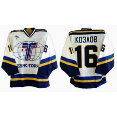 Kazzinc Torpedo 2003-04 Russian Hockey Jersey Light