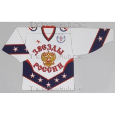 Stars of Russia 2000 Russian Hockey Jersey Light