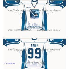 HC Ryazan 2013-14 Russian Hockey Jersey Light