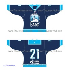 Russian Navy 2012-13 Russian Hockey Jersey Dark