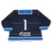 Russian Navy 2012-13 #1 Goalie Russian Hockey Jersey Dark Russian Navy 2012-13 #1 Goalie Russian Hockey Jersey Dark