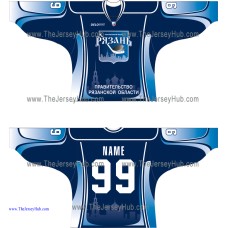 HC Ryazan 2014-15 Russian Hockey Jersey Dark