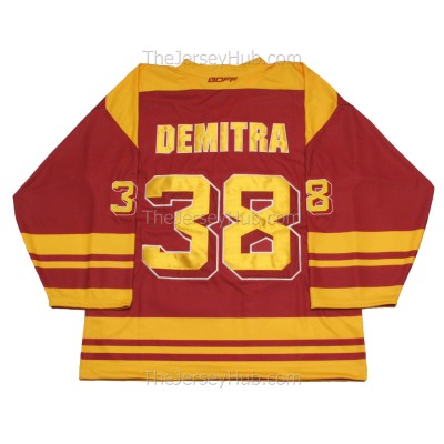 HC Dukla Trencin Slovak Extraliga Hockey Jersey Pavol Demitra Professional Dark HC Dukla Trencin Slovak Extraliga Hockey Jersey Pavol Demitra Professional Dark