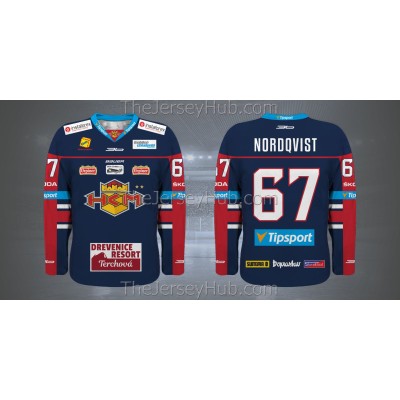 HKm Zvolen Tipsport Extraliga 2016-17 Slovak Hockey Jersey Dark