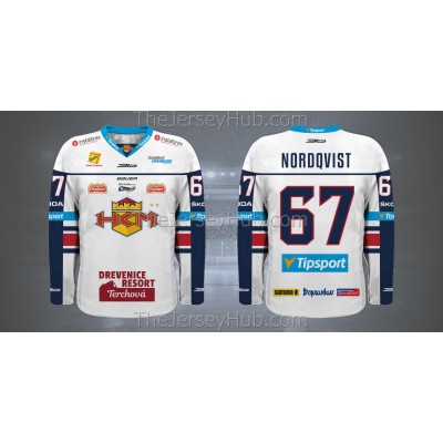 HKm Zvolen Tipsport Extraliga 2016-17 Slovak Hockey Jersey Light