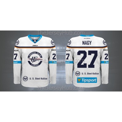 Kosice Tipsport Extraliga 2016-17 Slovak Hockey Jersey Light