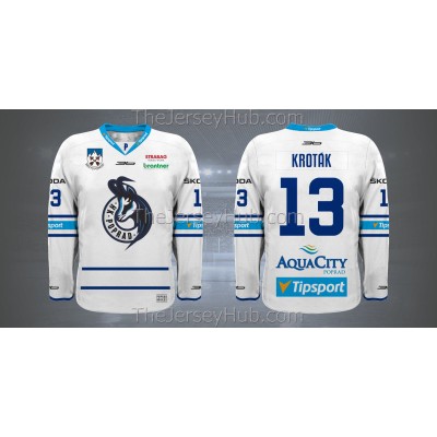 Poprad Tipsport Extraliga 2016-17 Slovak Hockey Jersey Light