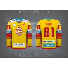 Dukla Trencin Tipsport Extraliga 2017-18 Slovak Hockey Jersey Light