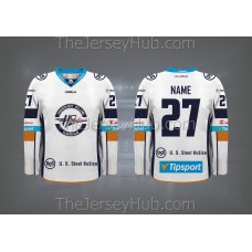 Kosice Tipsport Extraliga 2017-18 Slovak Hockey Jersey Light