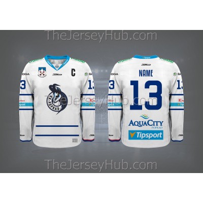 Poprad Tipsport Extraliga 2017-18 Slovak Hockey Jersey Light