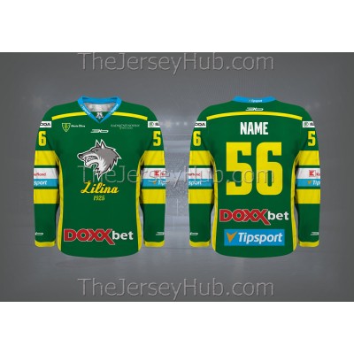 MsHK Zilina Tipsport Extraliga 2017-18 Slovak Hockey Jersey Dark