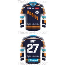 Kosice Tipsport Extraliga 2018-19 Slovak Hockey Jersey Dark