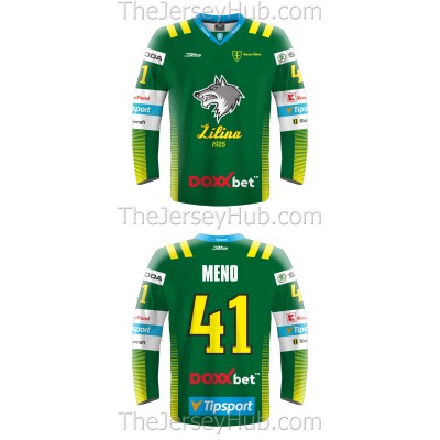 MsHK Zilina Tipsport Extraliga 2018-19 Slovak Hockey Jersey Dark