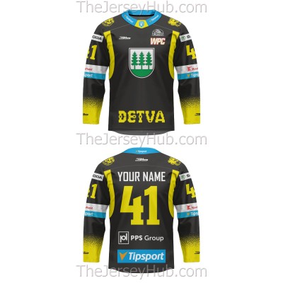HC 07 Detva Tipsport Extraliga 2019-20 Slovak Hockey Jersey Dark