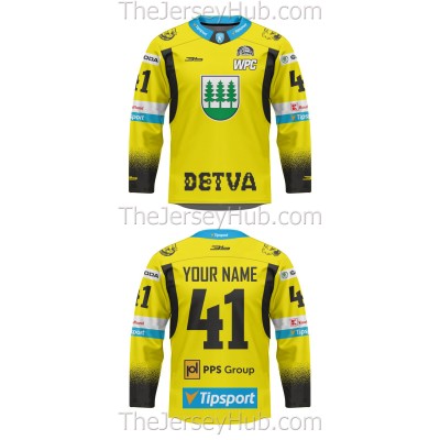 HC 07 Detva Tipsport Extraliga 2019-20 Slovak Hockey Jersey Light