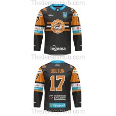 Dukla Michalovce Tipsport Extraliga 2019-20 Slovak Hockey Jersey Dark
