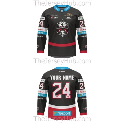 HC 05 Banska Bystrica Tipsport Extraliga 2019-20 Slovak Hockey Jersey Dark