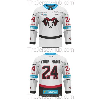 HC 05 Banska Bystrica Tipsport Extraliga 2019-20 Slovak Hockey Jersey Light