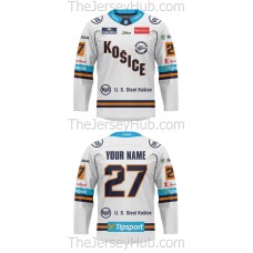Kosice Tipsport Extraliga 2019-20 Slovak Hockey Jersey Light