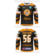 Dukla Michalovce Tipos Extraliga 2020-21 Slovak Hockey Jersey Dark