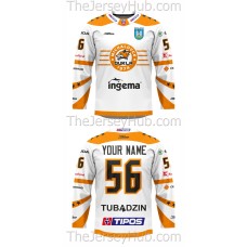 Dukla Michalovce Tipos Extraliga 2020-21 Slovak Hockey Jersey Light