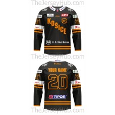 Kosice Tipos Extraliga 2020-21 Slovak Hockey Jersey Dark