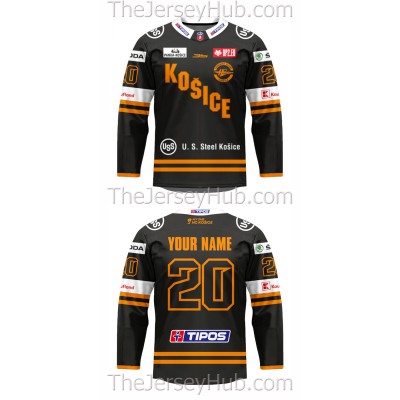 Kosice Tipos Extraliga 2020-21 Slovak Hockey Jersey Dark