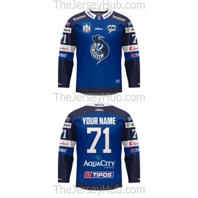 Poprad Tipos Extraliga 2020-21 Slovak Hockey Jersey Dark
