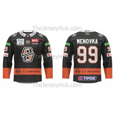 Kosice Tipos Extraliga 2021-22 Slovak Hockey Jersey Dark