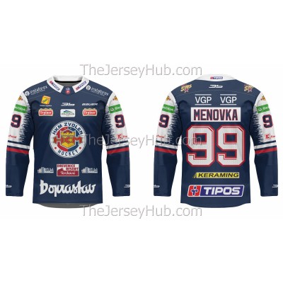 HKm Zvolen Tipos Extraliga 2021-22 Slovak Hockey Jersey Dark