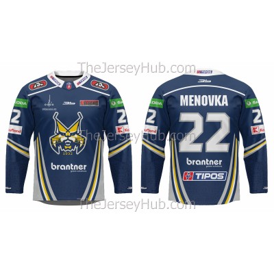 HK Spisska Nova Ves Tipos Extraliga 2021-22 Slovak Hockey Jersey Dark