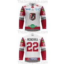 HC 21 Presov Tipos Extraliga 2022-23 Slovak Hockey Jersey Light