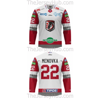 HC 21 Presov Tipos Extraliga 2022-23 Slovak Hockey Jersey Light