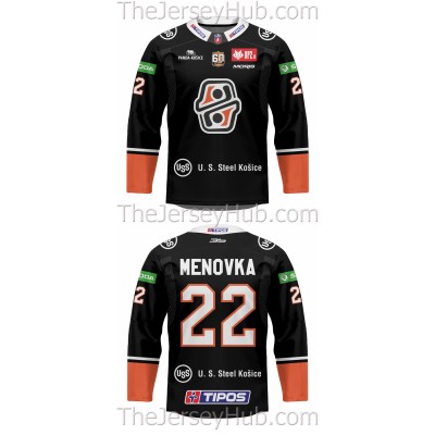 Kosice Tipos Extraliga 2022-23 Slovak Hockey Jersey Dark