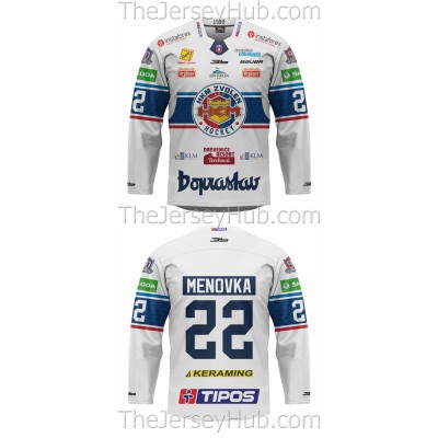 HKm Zvolen Tipos Extraliga 2022-23 Slovak Hockey Jersey Light