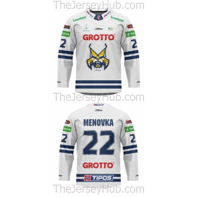 HK Spisska Nova Ves Tipos Extraliga 2022-23 Slovak Hockey Jersey Light