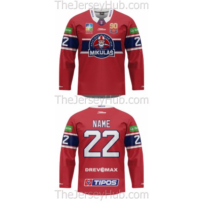 MHk 32 Liptovsky Mikulas Tipos Extraliga 2022-23 Slovak Hockey Jersey Dark