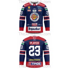 HKm Zvolen Tipos Extraliga 2023-24 Slovak Hockey Jersey Dark