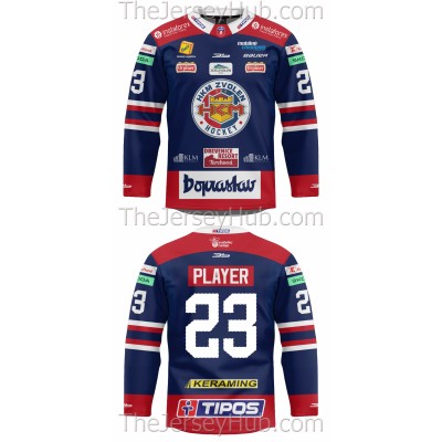 HKm Zvolen Tipos Extraliga 2023-24 Slovak Hockey Jersey Dark