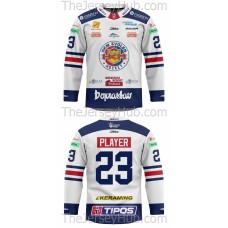 HKm Zvolen Tipos Extraliga 2023-24 Slovak Hockey Jersey Light