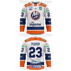 Dukla Michalovce Tipos Extraliga 2023-24 Slovak Hockey Jersey Light