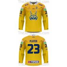HK Spisska Nova Ves Tipos Extraliga 2023-24 Slovak Hockey Jersey Dark Alternate