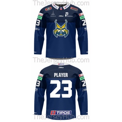 HK Spisska Nova Ves Tipos Extraliga 2023-24 Slovak Hockey Jersey Dark