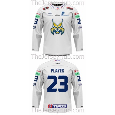 HK Spisska Nova Ves Tipos Extraliga 2023-24 Slovak Hockey Jersey Light