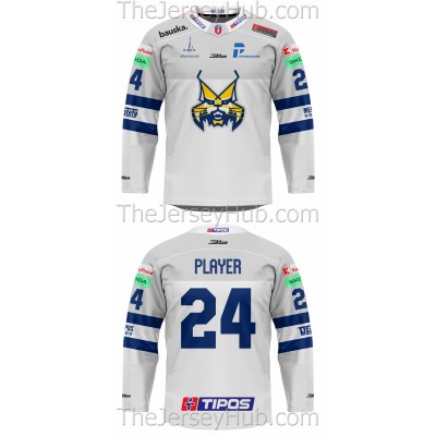 HK Spisska Nova Ves Tipos Extraliga 2024-25 Slovak Hockey Jersey Light