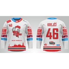 HC Olomouc Krejci Czech Extraliga 2021-22 Hockey Jersey Light