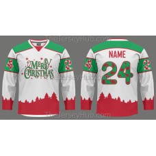 Merry Christmas Hockey Jersey Light
